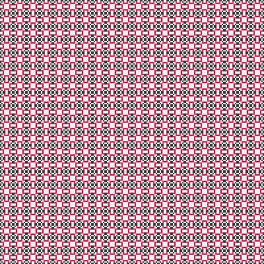 Soyut çapraz desenli üretken hesaplama sanatı çizimi