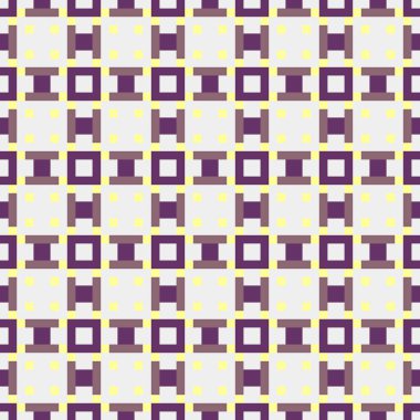 Soyut çapraz desenli üretken hesaplama sanatı çizimi