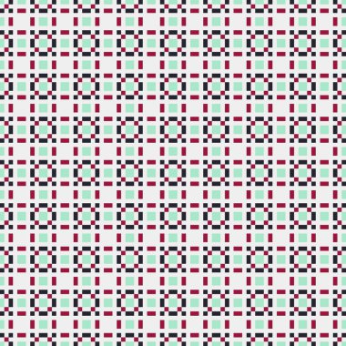 Soyut çapraz desenli üretken hesaplama sanatı çizimi