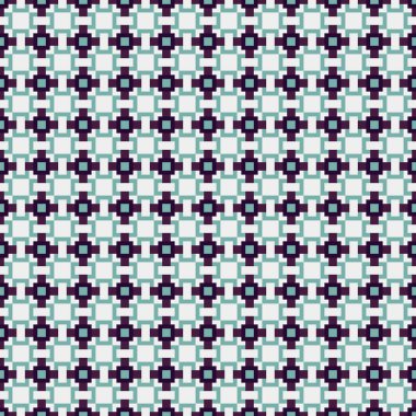 Soyut çapraz desenli üretken hesaplama sanatı çizimi