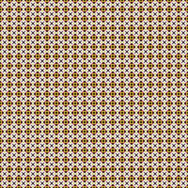 Soyut çapraz desenli üretken hesaplama sanatı çizimi