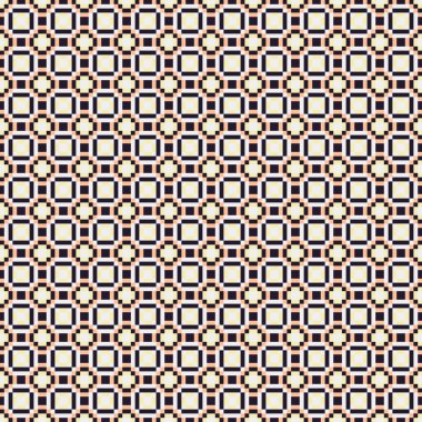 Soyut çapraz desenli üretken hesaplama sanatı çizimi