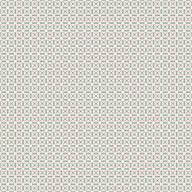 Soyut çapraz desenli üretken hesaplama sanatı çizimi