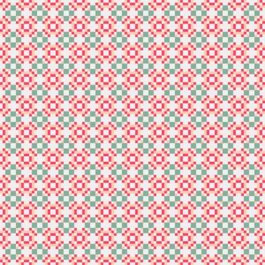 Soyut çapraz desenli üretken hesaplama sanatı çizimi