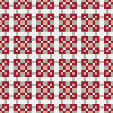 Soyut çapraz desenli üretken hesaplama sanatı çizimi