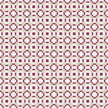 Soyut çapraz desenli üretken hesaplama sanatı çizimi