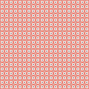 Soyut çapraz desenli üretken hesaplama sanatı çizimi