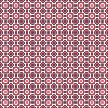 Soyut çapraz desenli üretken hesaplama sanatı çizimi