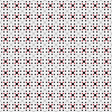 Soyut Geometrik Desen, üretken hesaplama sanatı çizimi 