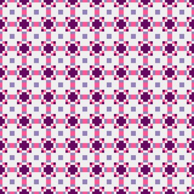 Soyut çapraz desenli üretken hesaplama sanatı çizimi