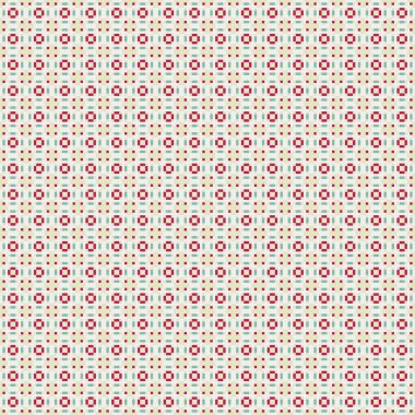 Soyut çapraz desenli üretken hesaplama sanatı çizimi