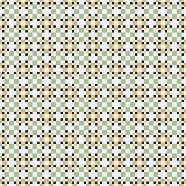 Soyut çapraz desenli üretken hesaplama sanatı çizimi