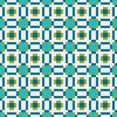 Soyut çapraz desenli üretken hesaplama sanatı çizimi