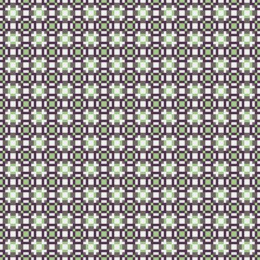 Soyut çapraz desenli üretken hesaplama sanatı çizimi