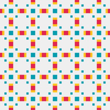 Soyut çapraz desenli üretken hesaplama sanatı çizimi