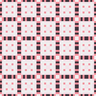 Soyut çapraz desenli üretken hesaplama sanatı çizimi