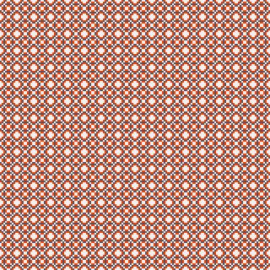 Soyut çapraz desenli üretken hesaplama sanatı çizimi