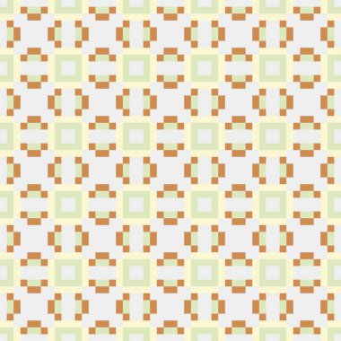 Soyut çapraz desenli üretken hesaplama sanatı çizimi