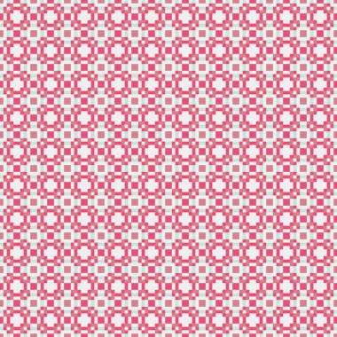 Soyut çapraz desenli üretken hesaplama sanatı çizimi