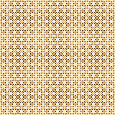 Soyut çapraz desenli üretken hesaplama sanatı çizimi