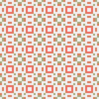 Soyut çapraz desenli üretken hesaplama sanatı çizimi