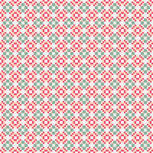 Soyut çapraz desenli üretken hesaplama sanatı çizimi