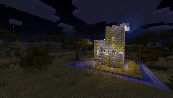 Minecraft: How to build a Medieval Tower 1.14.4 