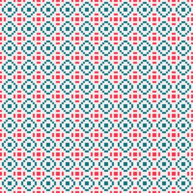 Soyut çapraz desenli üretken hesaplama sanatı çizimi