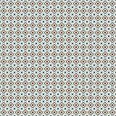 Soyut çapraz desenli üretken hesaplama sanatı çizimi