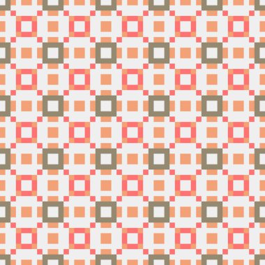 Soyut çapraz desenli üretken hesaplama sanatı çizimi