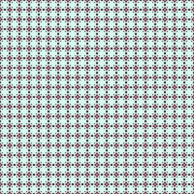 Soyut çapraz desenli üretken hesaplama sanatı çizimi