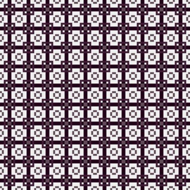 Soyut çapraz desenli üretken hesaplama sanatı çizimi