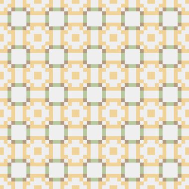 Soyut Geometrik Desen, üretken hesaplama sanatı çizimi 