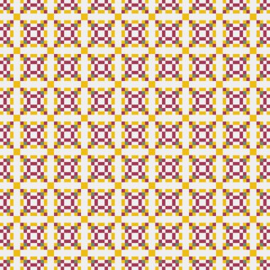 Soyut çapraz desenli üretken hesaplama sanatı çizimi