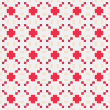 Soyut çapraz desenli üretken hesaplama sanatı çizimi