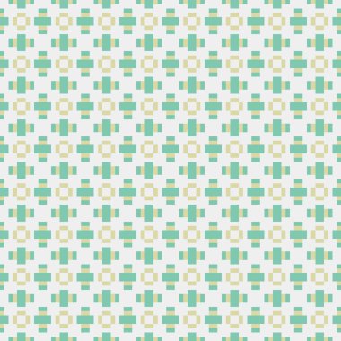 Soyut çapraz desenli üretken hesaplama sanatı çizimi