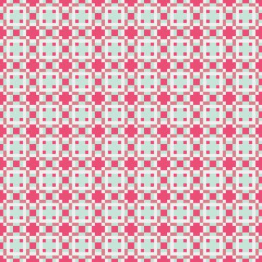 Soyut çapraz desenli üretken hesaplama sanatı çizimi