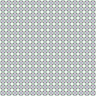 Soyut Geometrik Desen, üretken hesaplama sanatı çizimi 