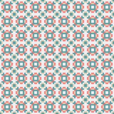 Soyut çapraz desenli üretken hesaplama sanatı çizimi