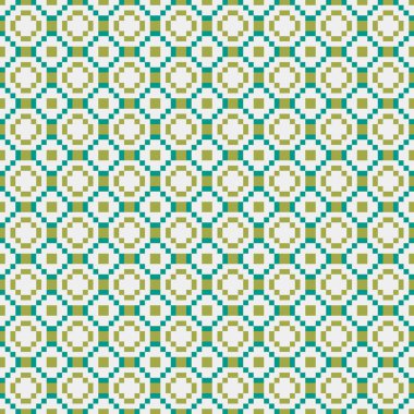 Soyut çapraz desenli üretken hesaplama sanatı çizimi