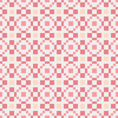 Soyut çapraz desenli üretken hesaplama sanatı çizimi