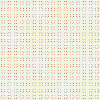 Soyut çapraz desenli üretken hesaplama sanatı çizimi