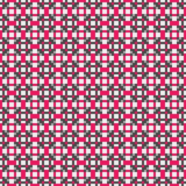 Soyut çapraz desenli üretken hesaplama sanatı çizimi