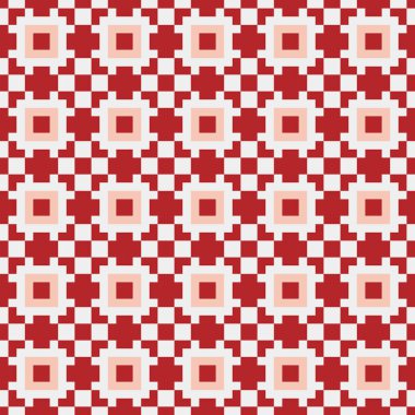 Soyut çapraz desenli üretken hesaplama sanatı çizimi