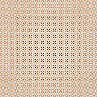 Soyut çapraz desenli üretken hesaplama sanatı çizimi