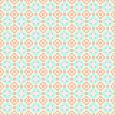 Soyut Geometrik Desen, üretken hesaplama sanatı çizimi 