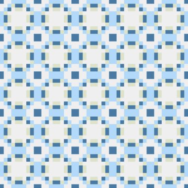 Soyut çapraz desenli üretken hesaplama sanatı çizimi