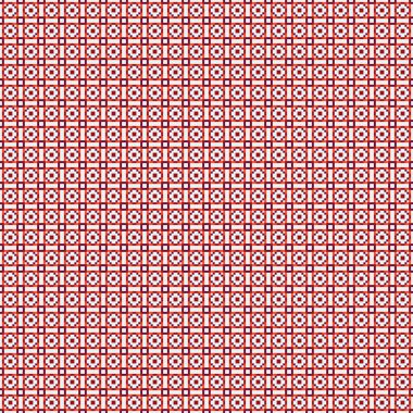 Soyut çapraz desenli üretken hesaplama sanatı çizimi