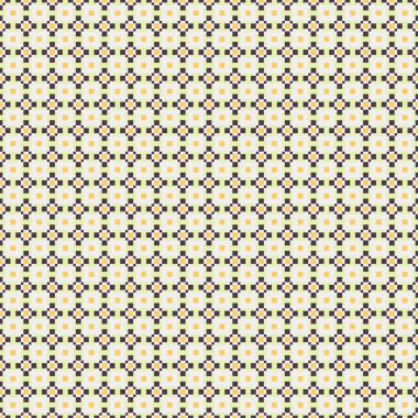 Soyut çapraz desenli üretken hesaplama sanatı çizimi