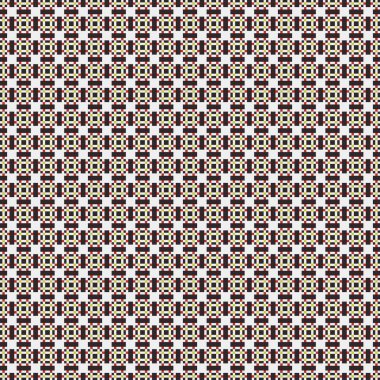 Soyut Geometrik Desen, üretken hesaplama sanatı çizimi 